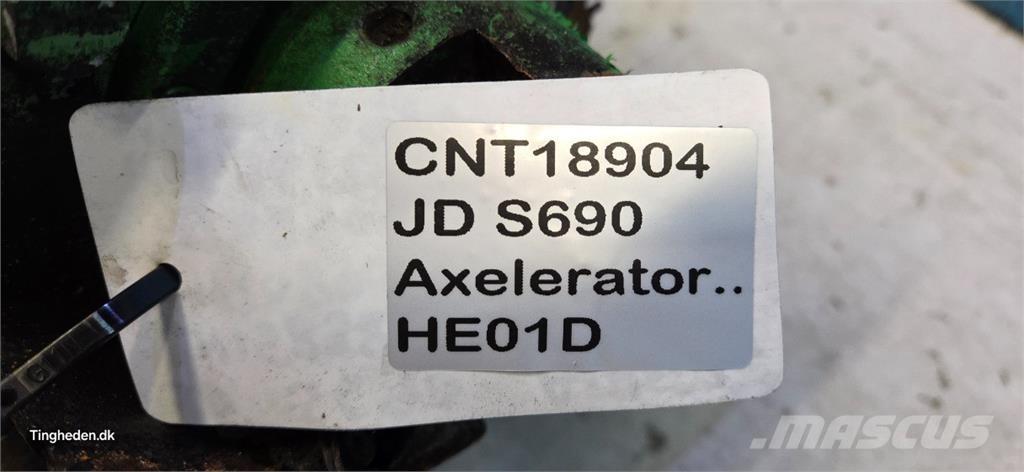John Deere S690 Akcesoria do kombajnów zbożowych