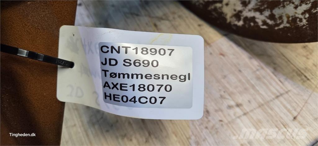 John Deere S690 Akcesoria do kombajnów zbożowych