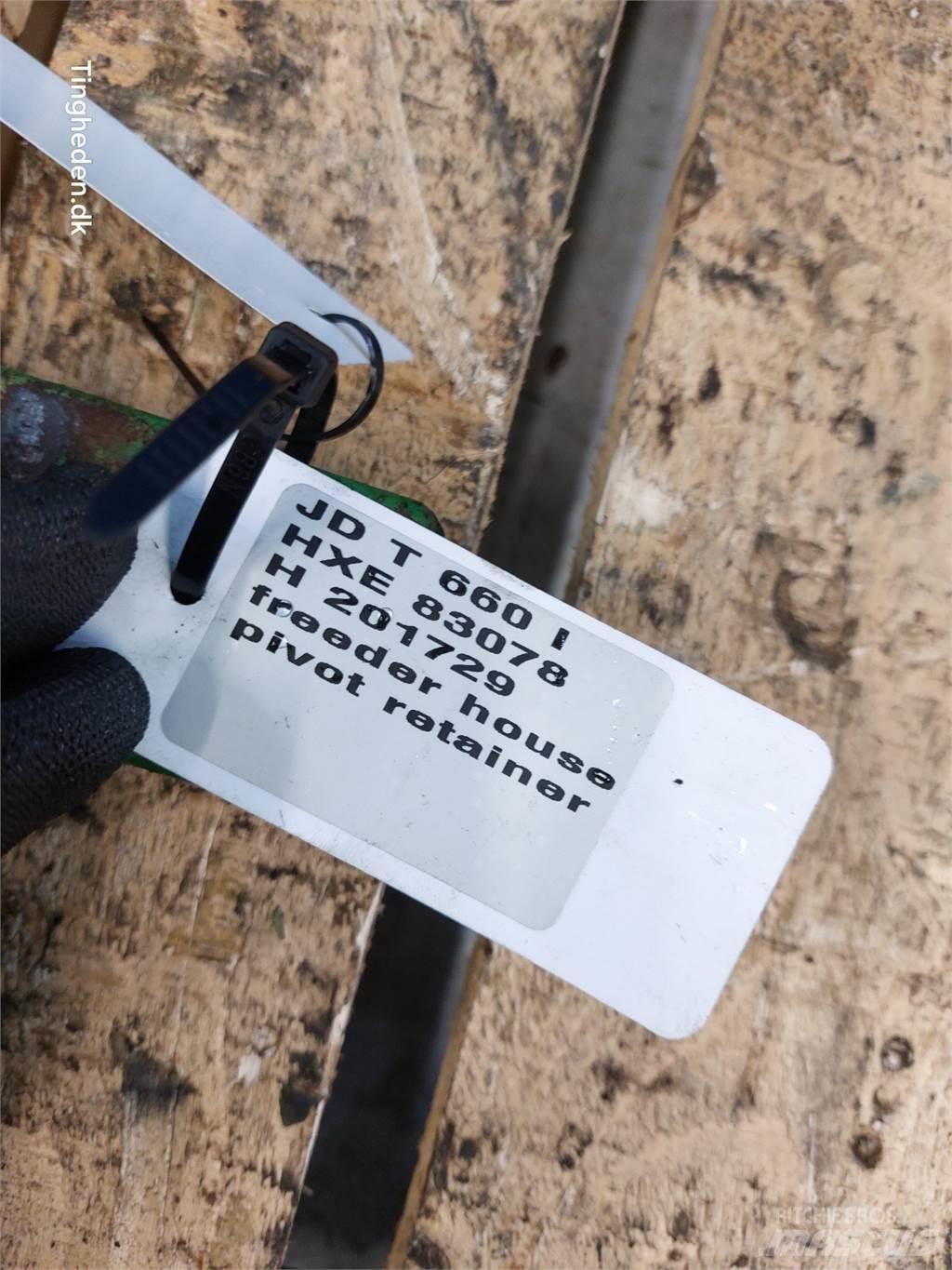 John Deere T660i Akcesoria do kombajnów zbożowych