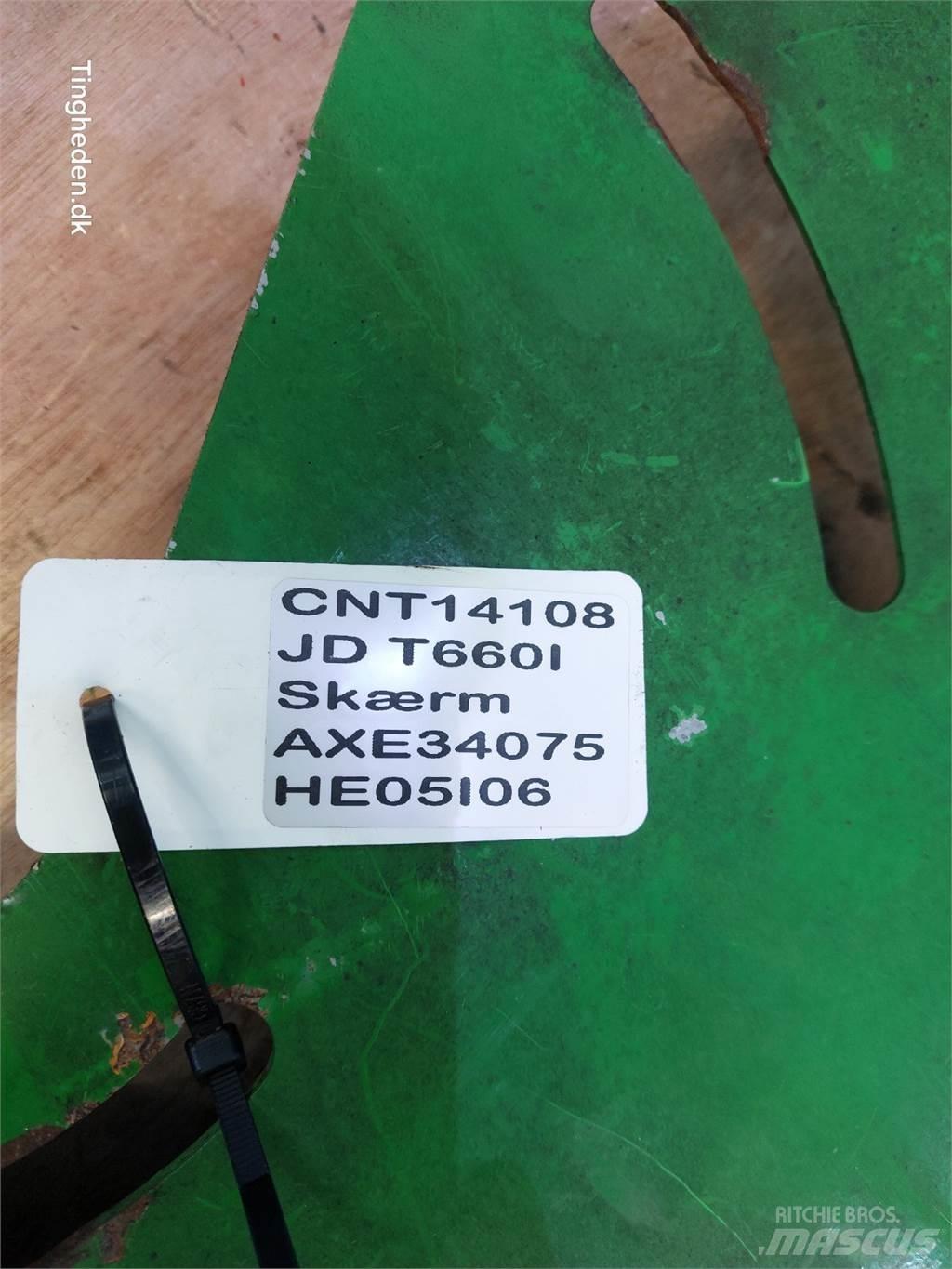 John Deere T660I Akcesoria do kombajnów zbożowych