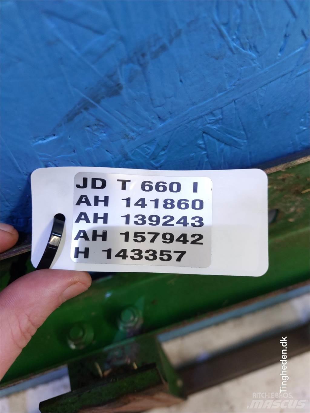John Deere T660I Akcesoria do kombajnów zbożowych