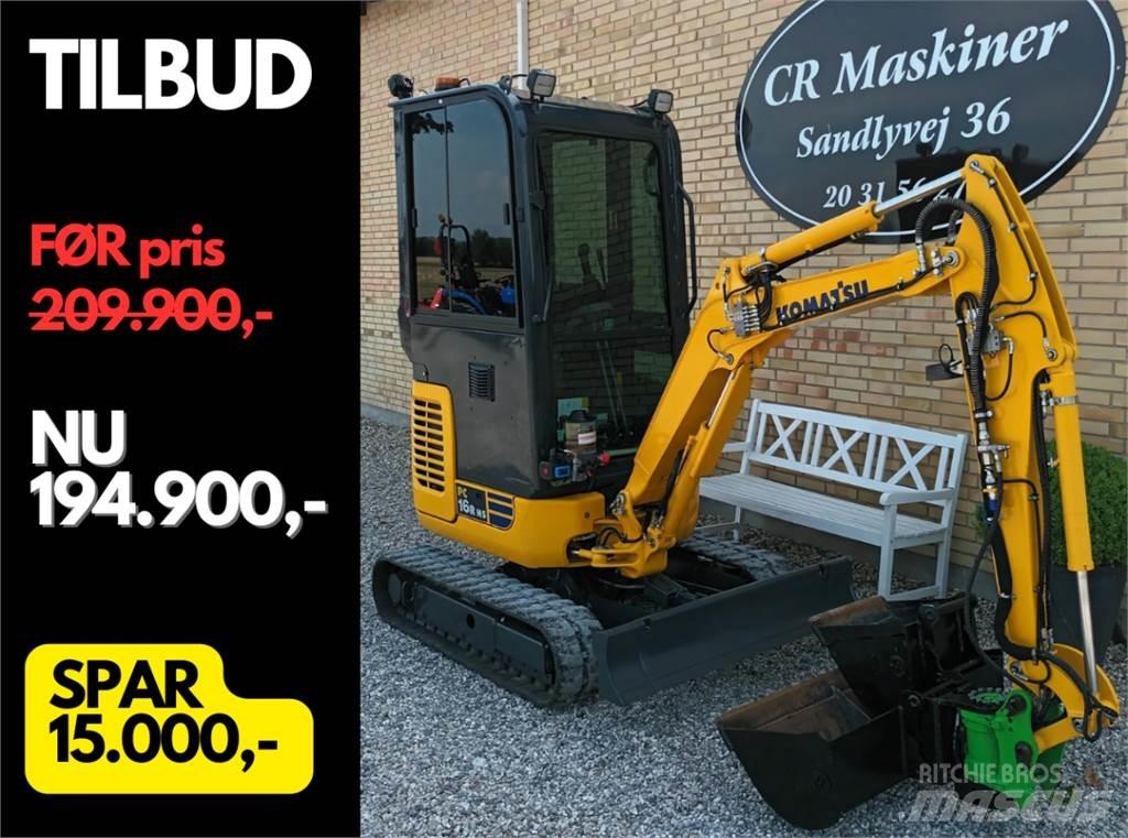 Komatsu pc16r hs Minikoparki