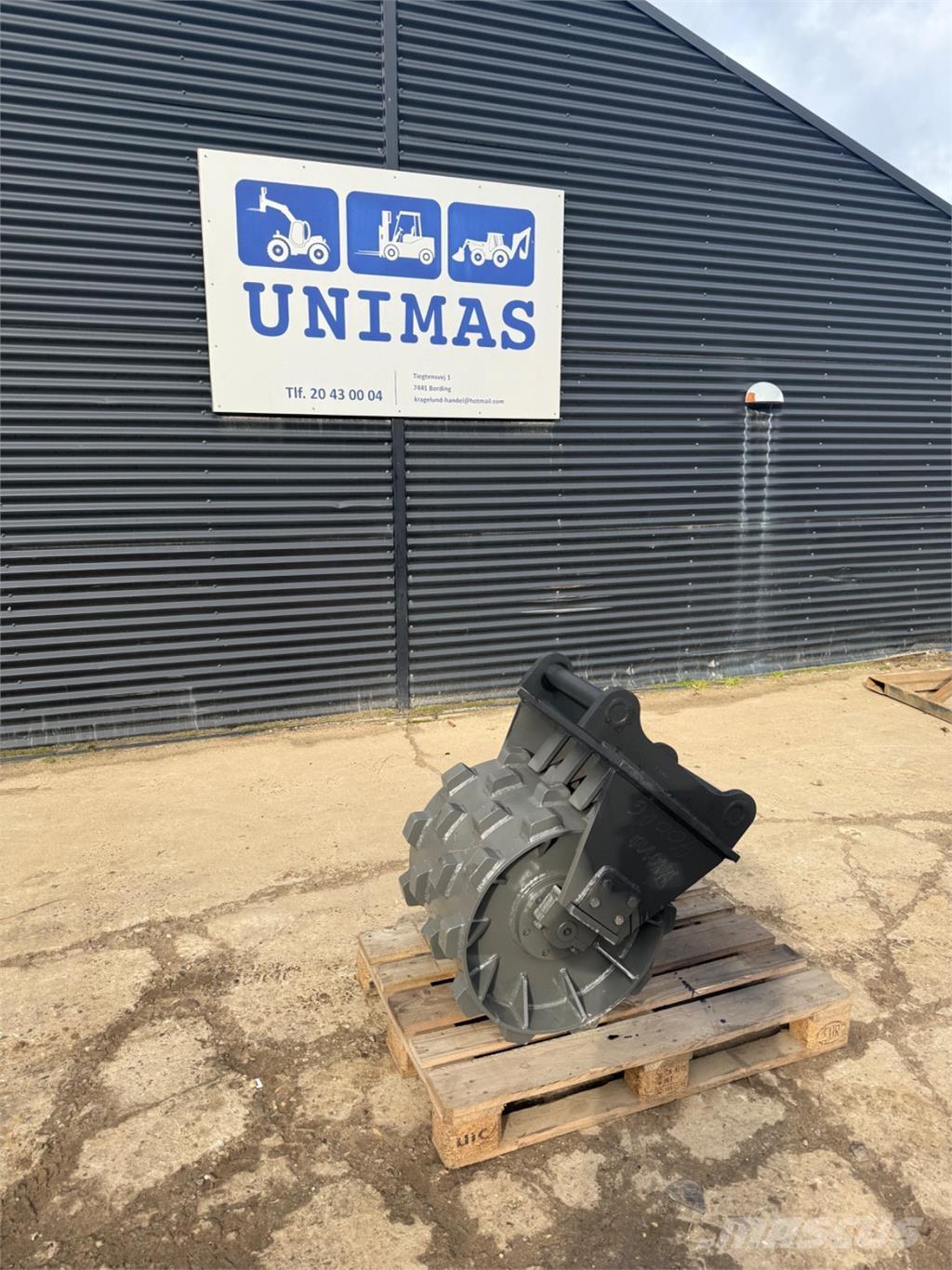  Kompakterhjul Ubijaki wibracyjne