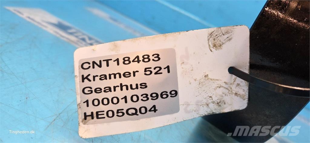 Kramer 521 Mosty, wały i osie