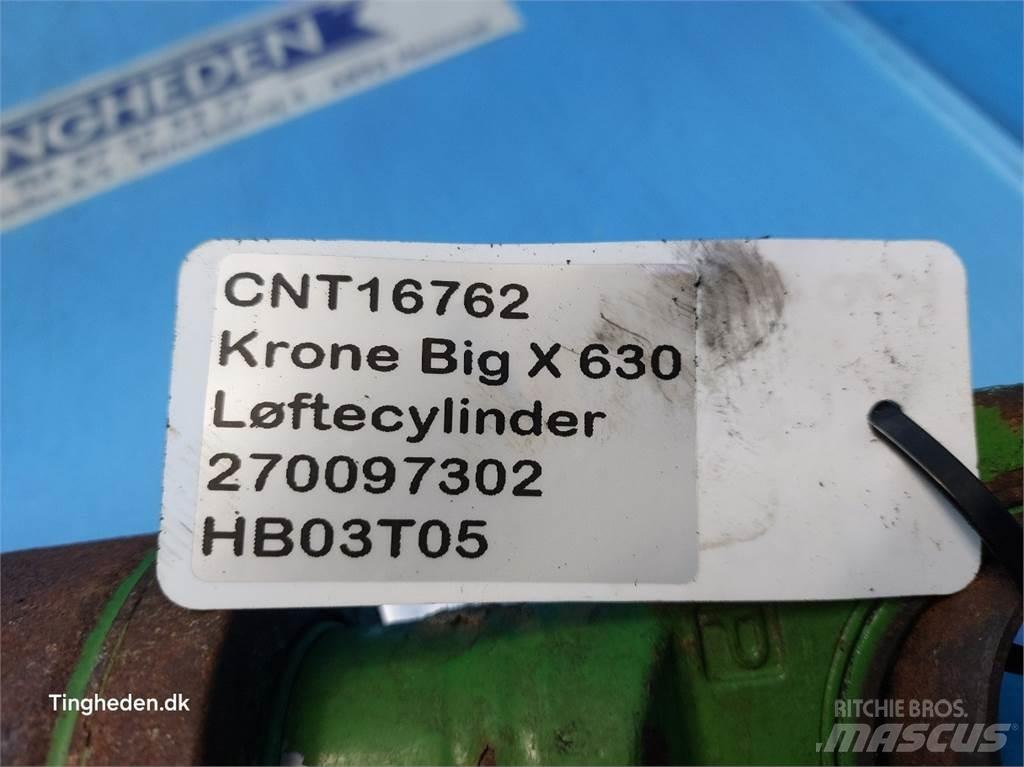 Krone Big X 630 Osprzęt do słomy