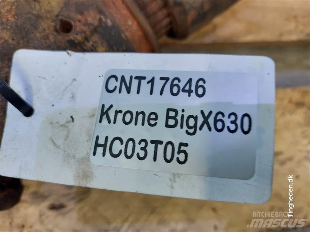 Krone Big X 630 Osprzęt do słomy
