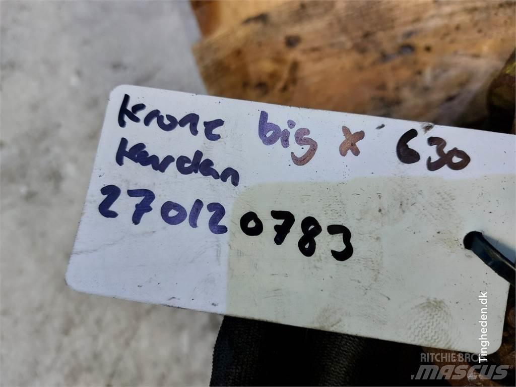 Krone Big X 630 Osprzęt do słomy