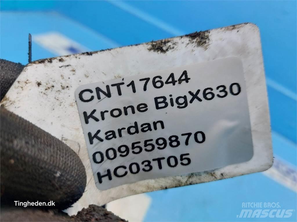 Krone Big X 630 Osprzęt do słomy