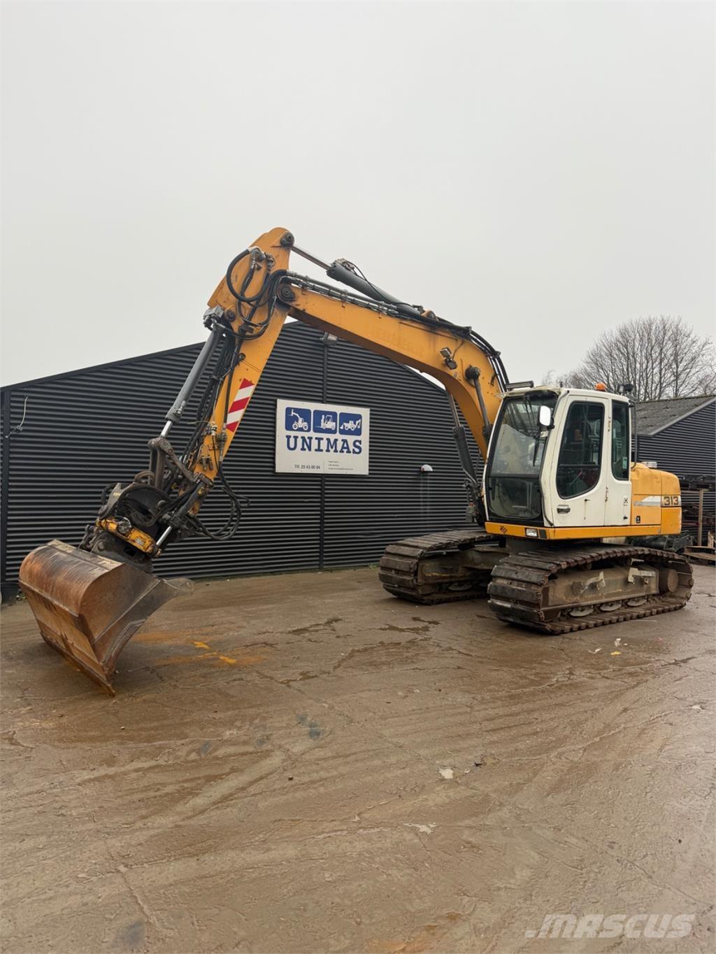 Liebherr 313 Koparki gąsienicowe