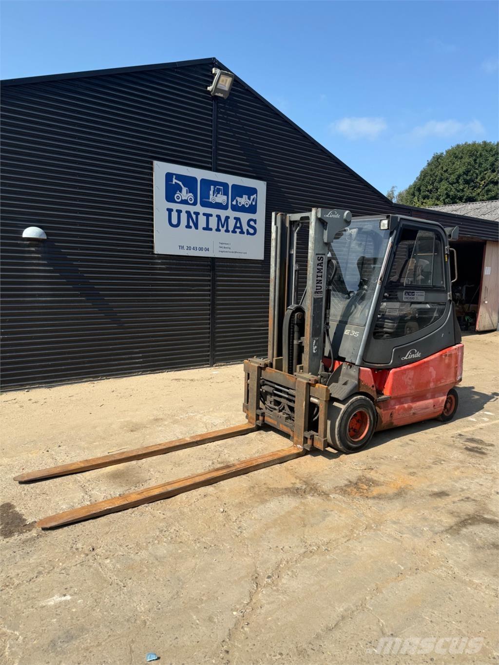 Linde E35 Wózki elektryczne