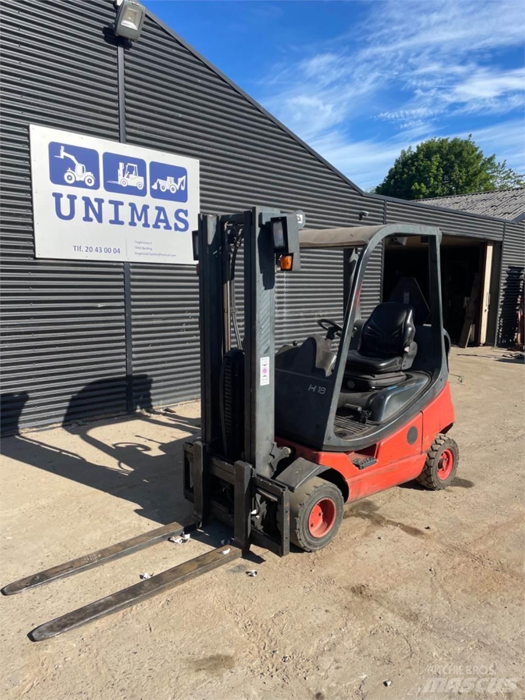 Linde H18T Wózki LPG