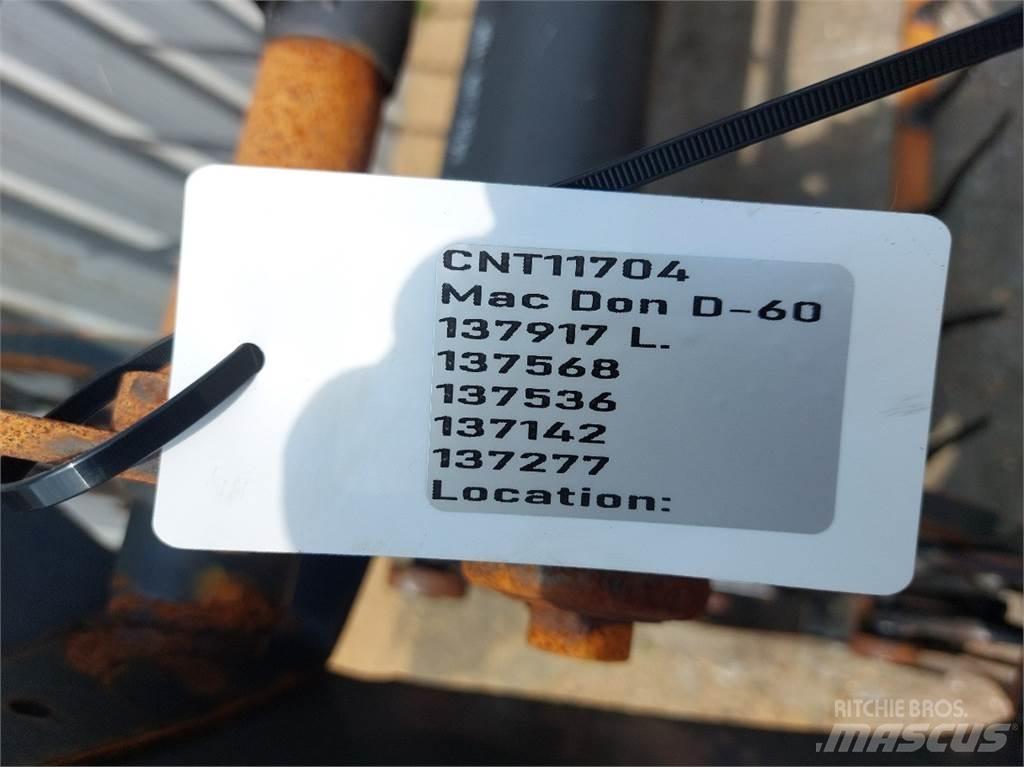 MacDon D60 Akcesoria do kombajnów zbożowych