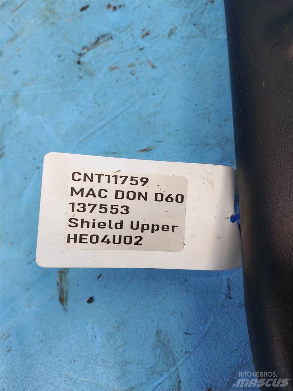 MacDon D60 Akcesoria do kombajnów zbożowych