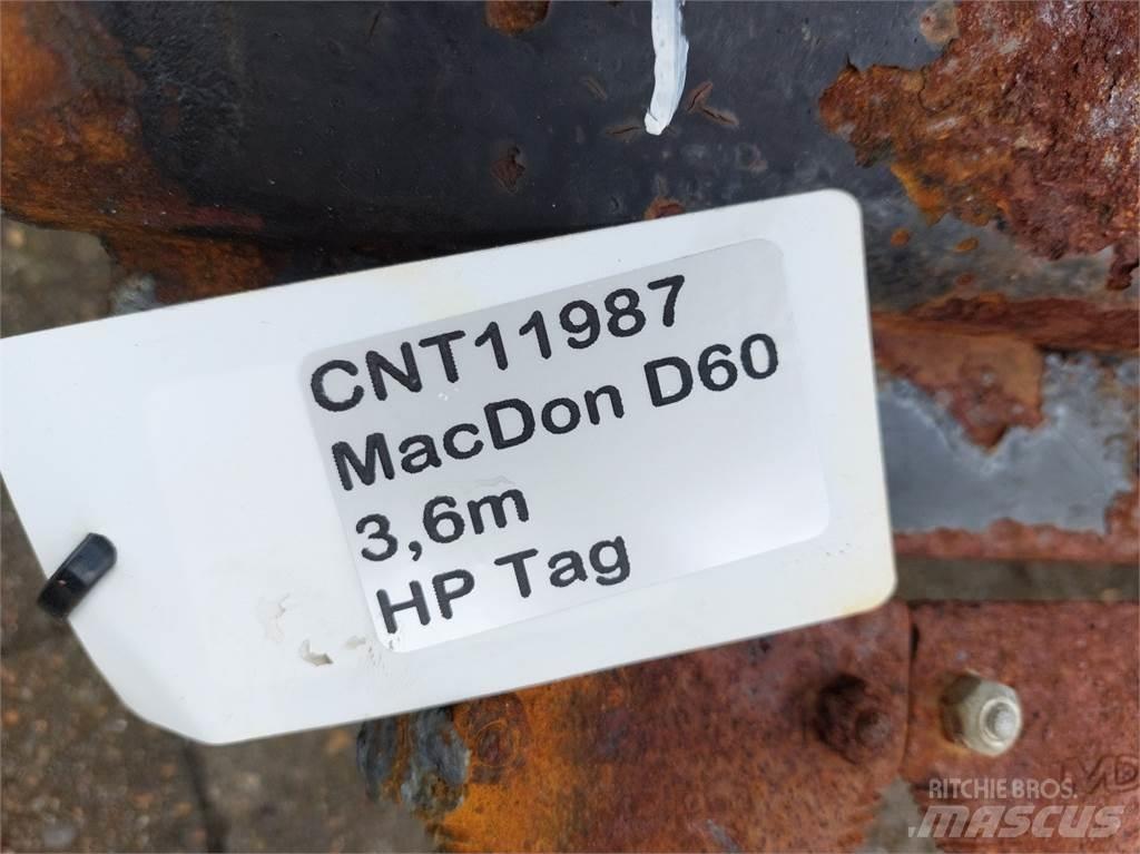 MacDon D60 Akcesoria do kombajnów zbożowych
