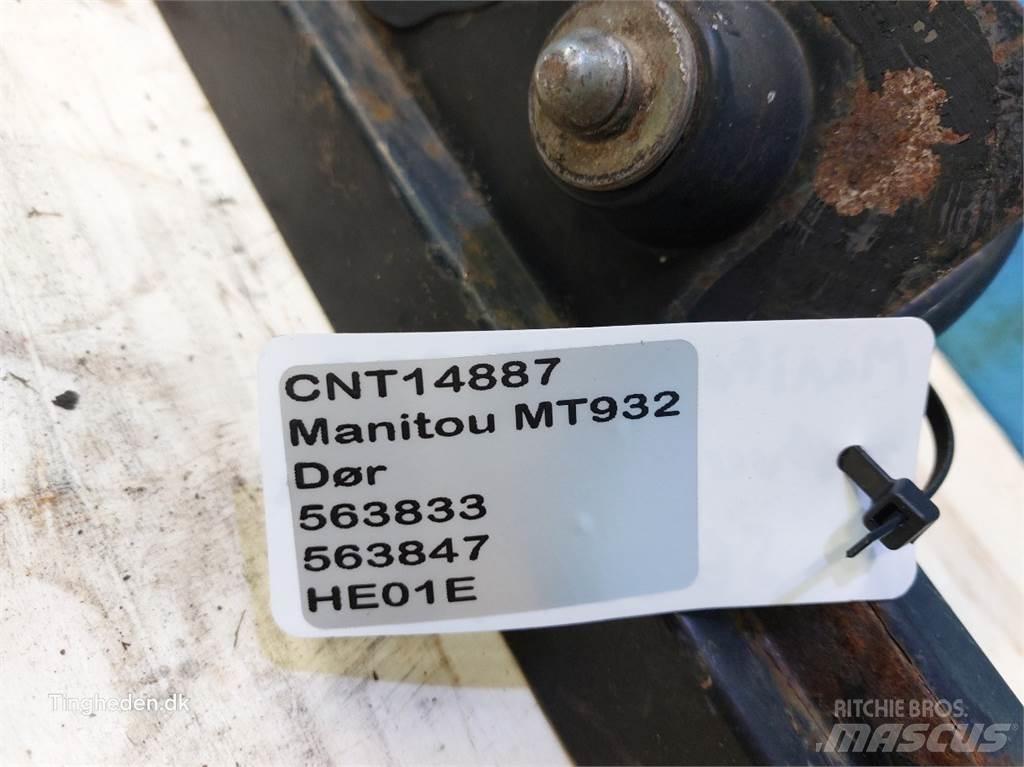 Manitou MT932 Kabiny i wnętrze