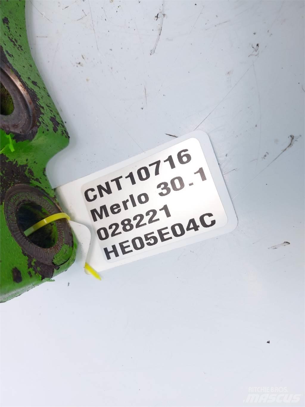 Merlo 30.1 Mosty, wały i osie