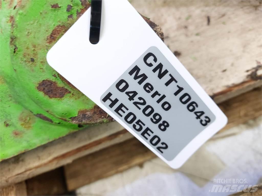 Merlo P40.7 Mosty, wały i osie