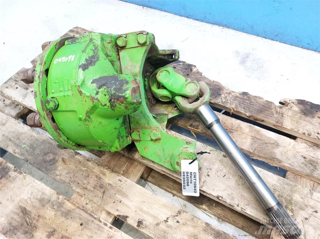 Merlo P40.7 Mosty, wały i osie