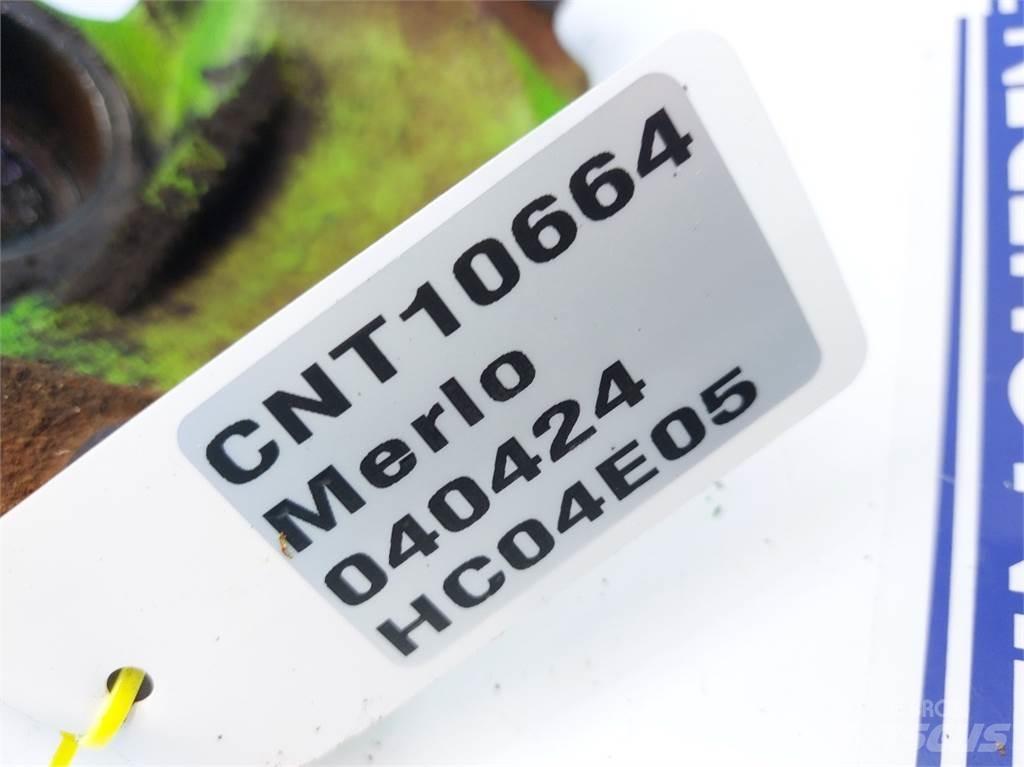 Merlo P41.7 Mosty, wały i osie