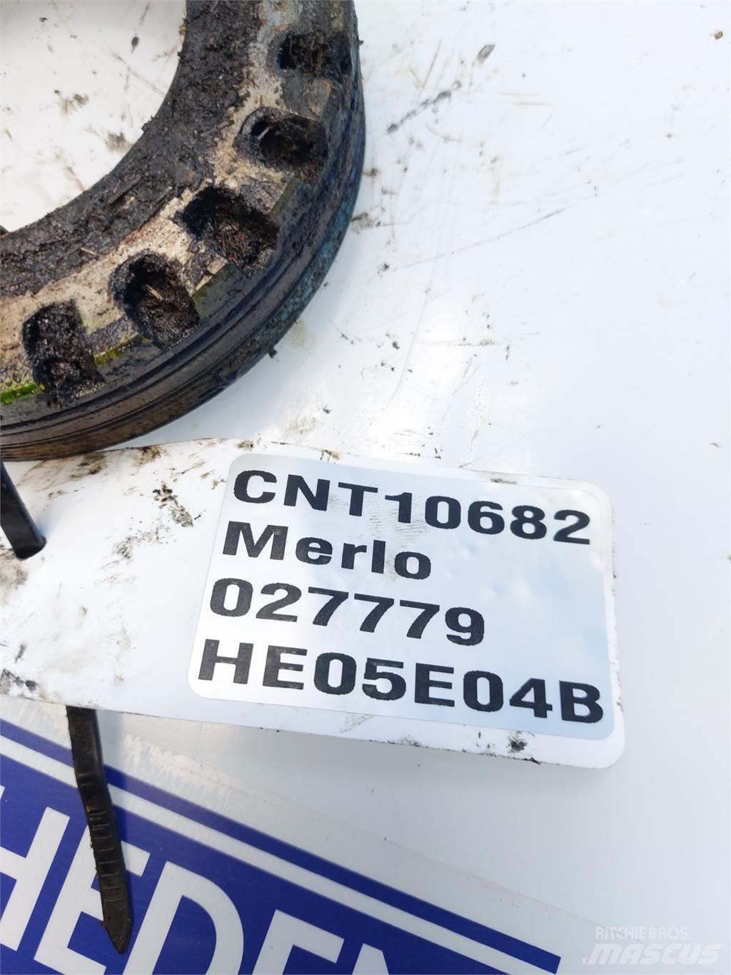 Merlo P41.7 Mosty, wały i osie
