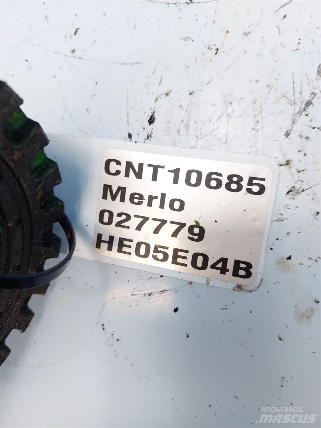 Merlo P41.7 Mosty, wały i osie