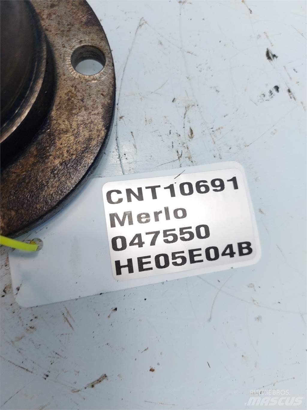 Merlo P41.7 Mosty, wały i osie