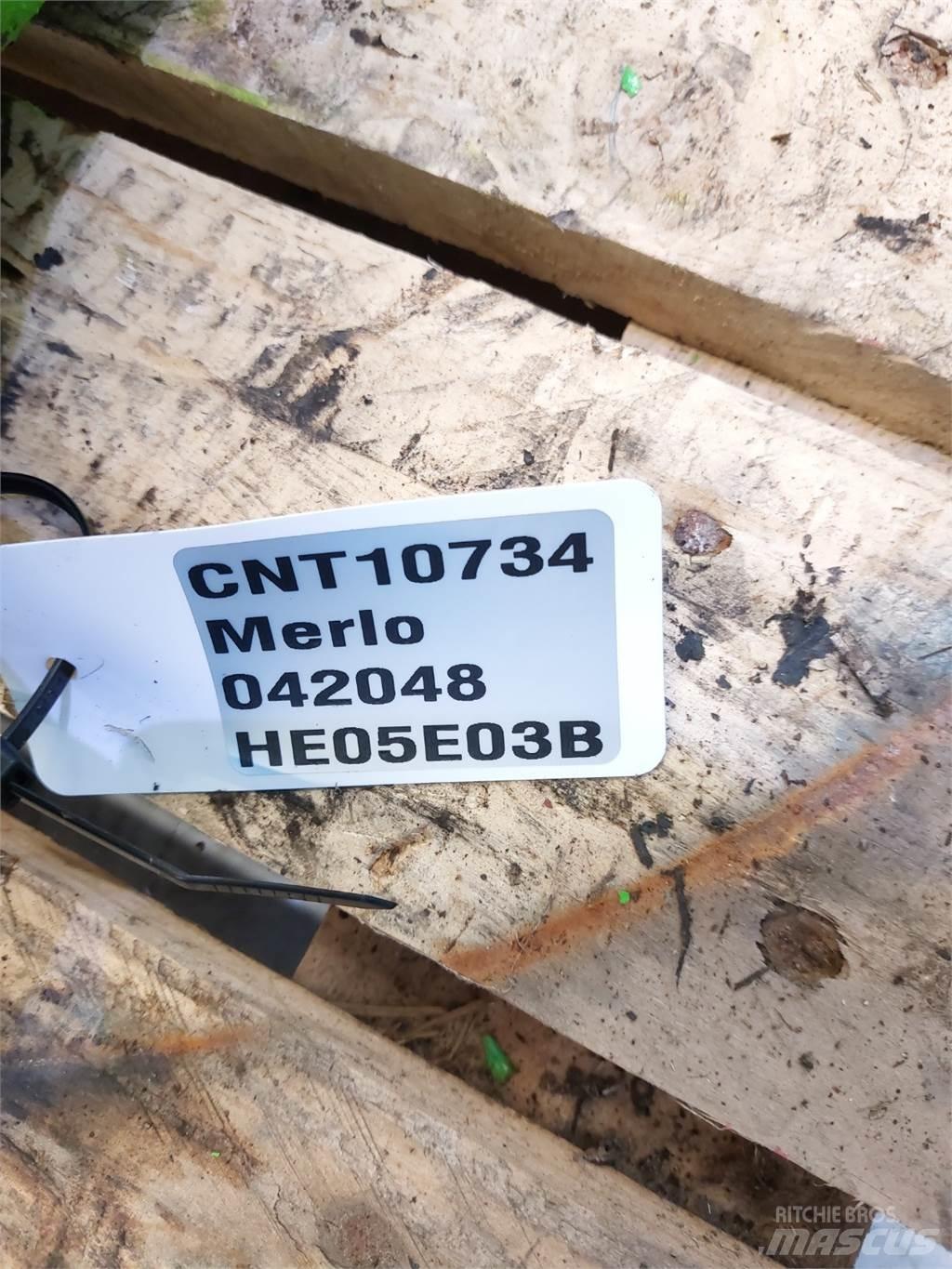 Merlo P41.7 Mosty, wały i osie