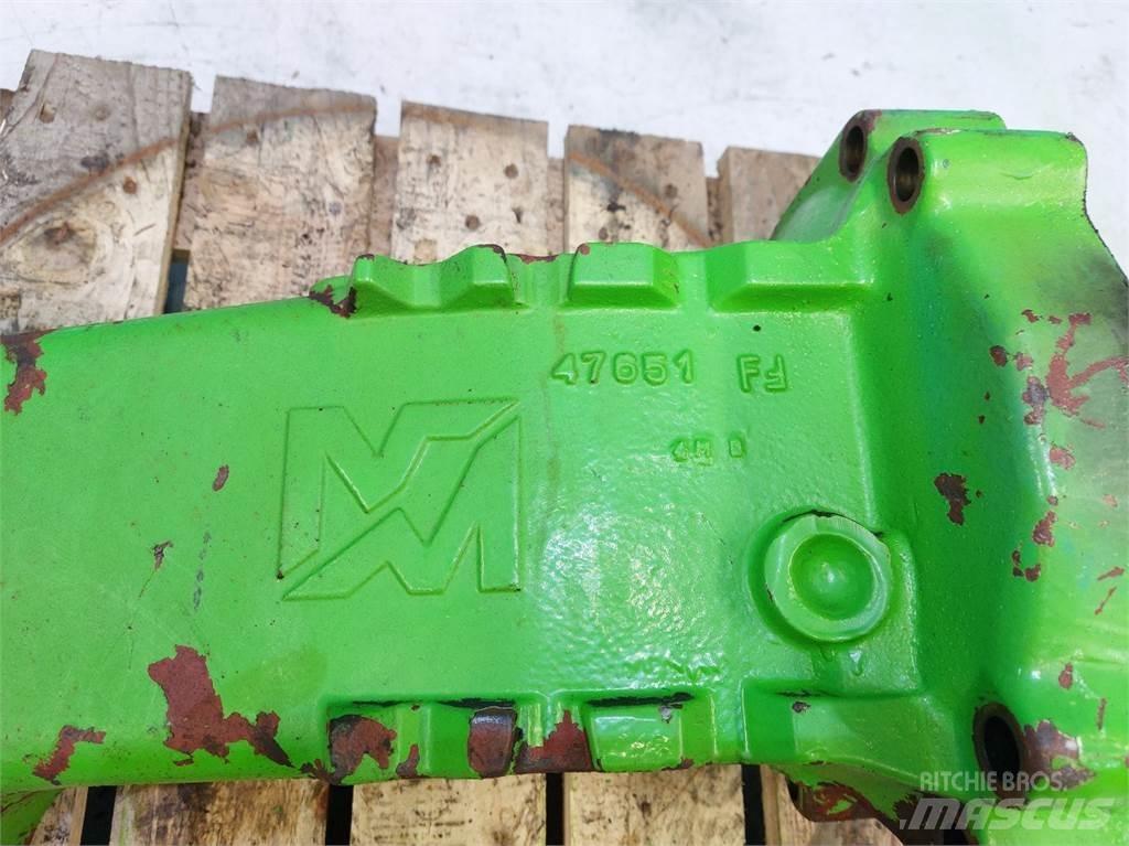 Merlo P41.7 Mosty, wały i osie