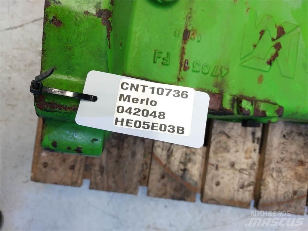 Merlo P41.7 Mosty, wały i osie