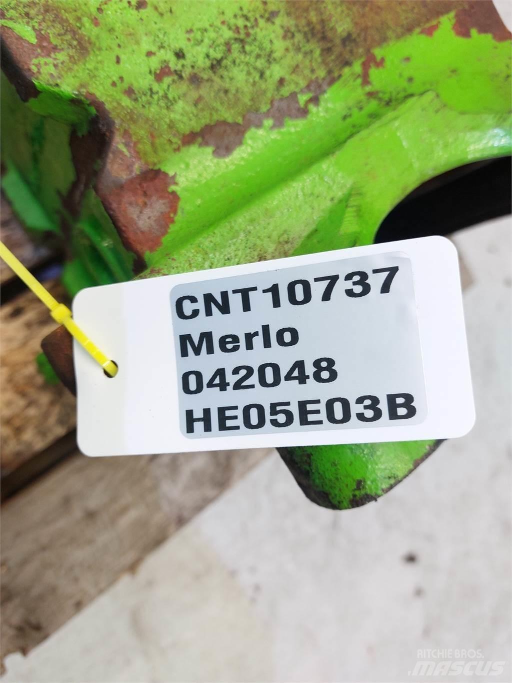 Merlo P41.7 Mosty, wały i osie