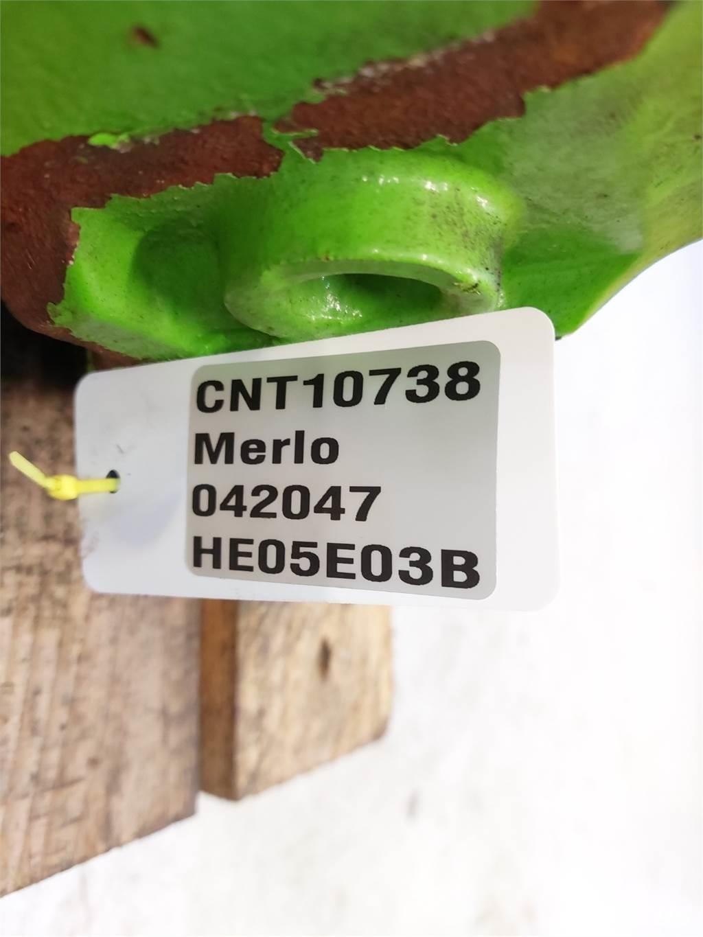 Merlo P41.7 Mosty, wały i osie