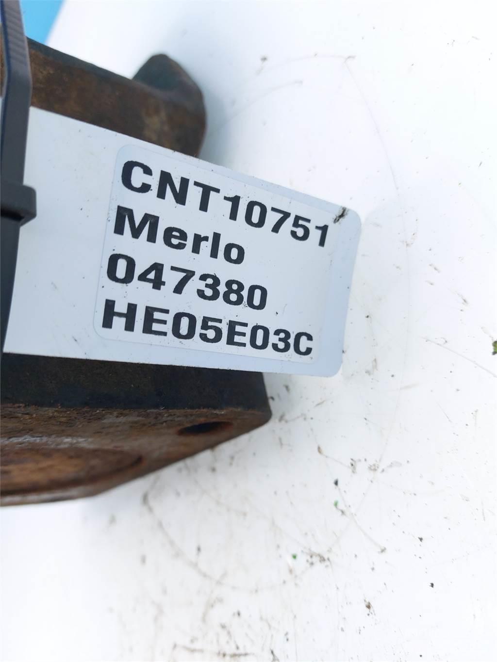 Merlo P41.7 Szybkozłącza