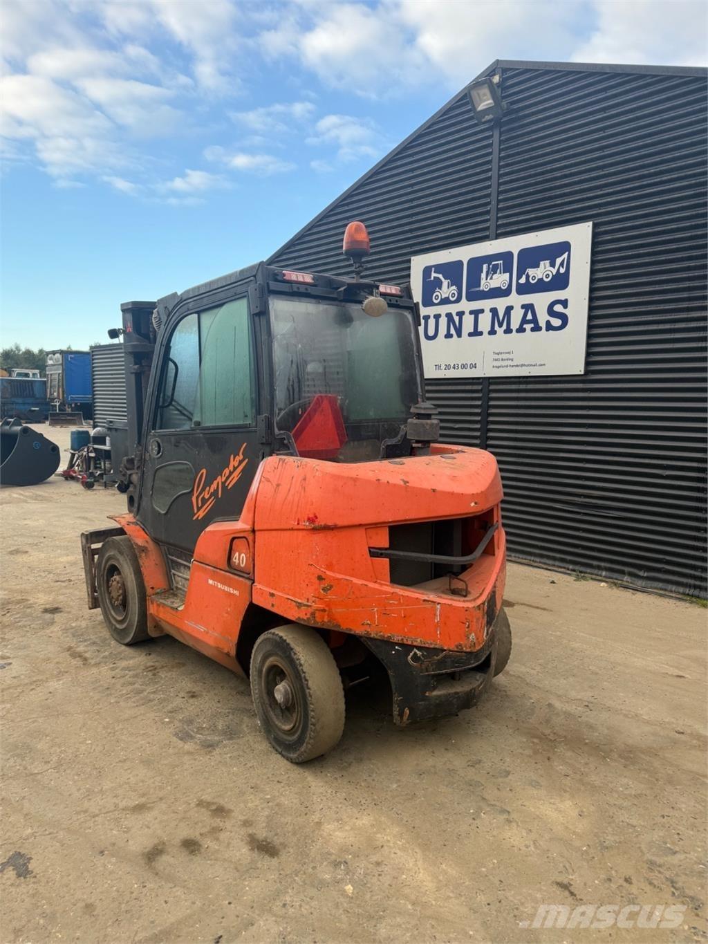 Mitsubishi FD40 Wózki Diesla