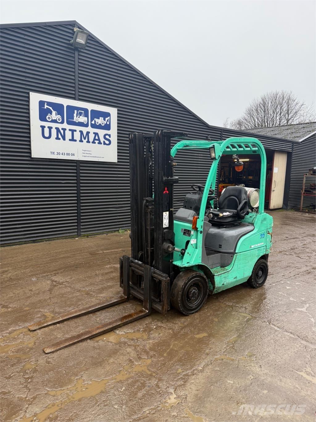 Mitsubishi FG18 Wózki LPG