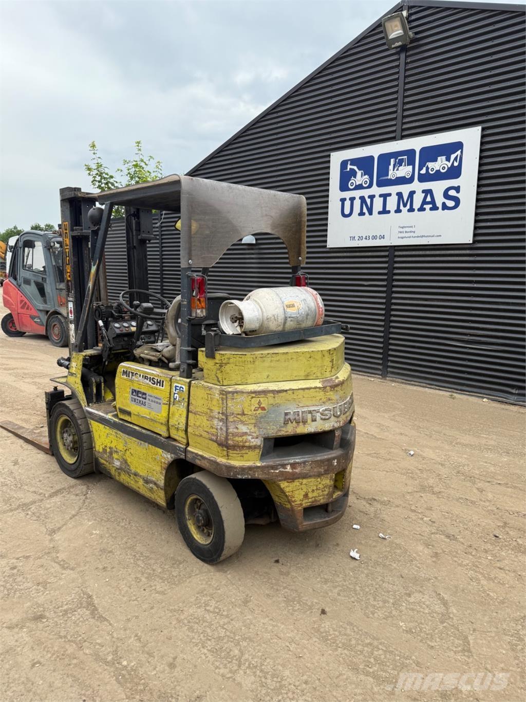Mitsubishi FG25 Wózki LPG