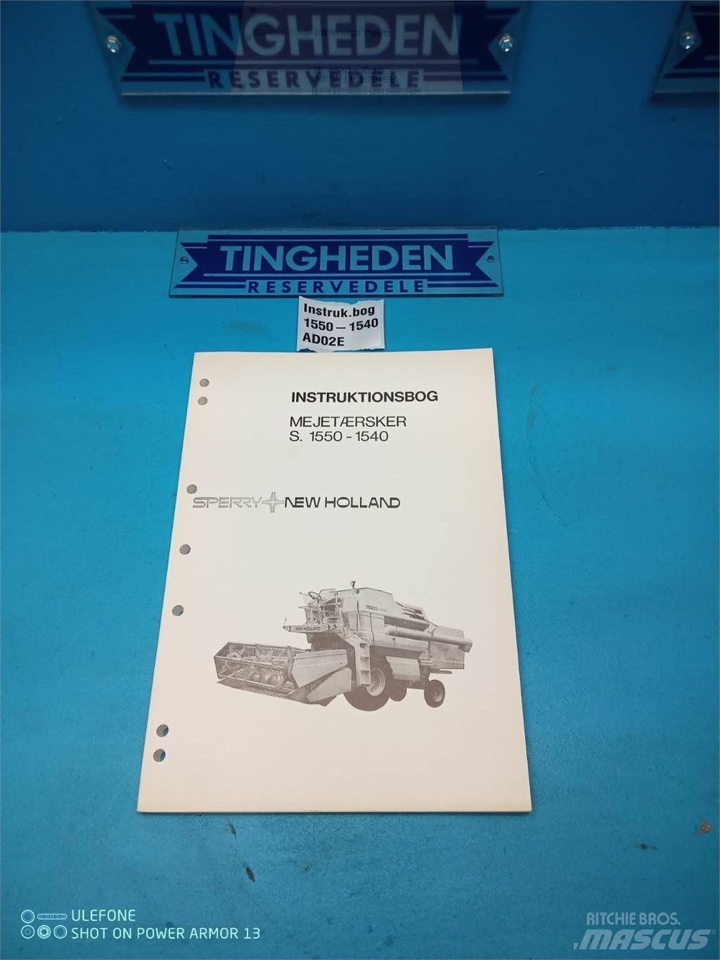 New Holland 1550 Maszyny rolnicze - Inne