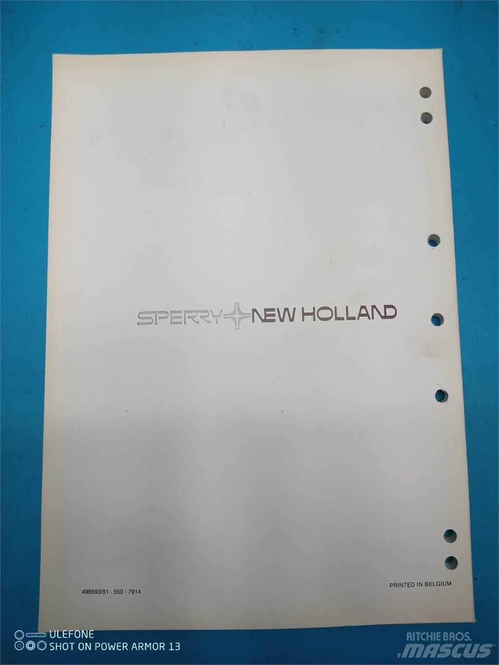 New Holland 1550 Maszyny rolnicze - Inne