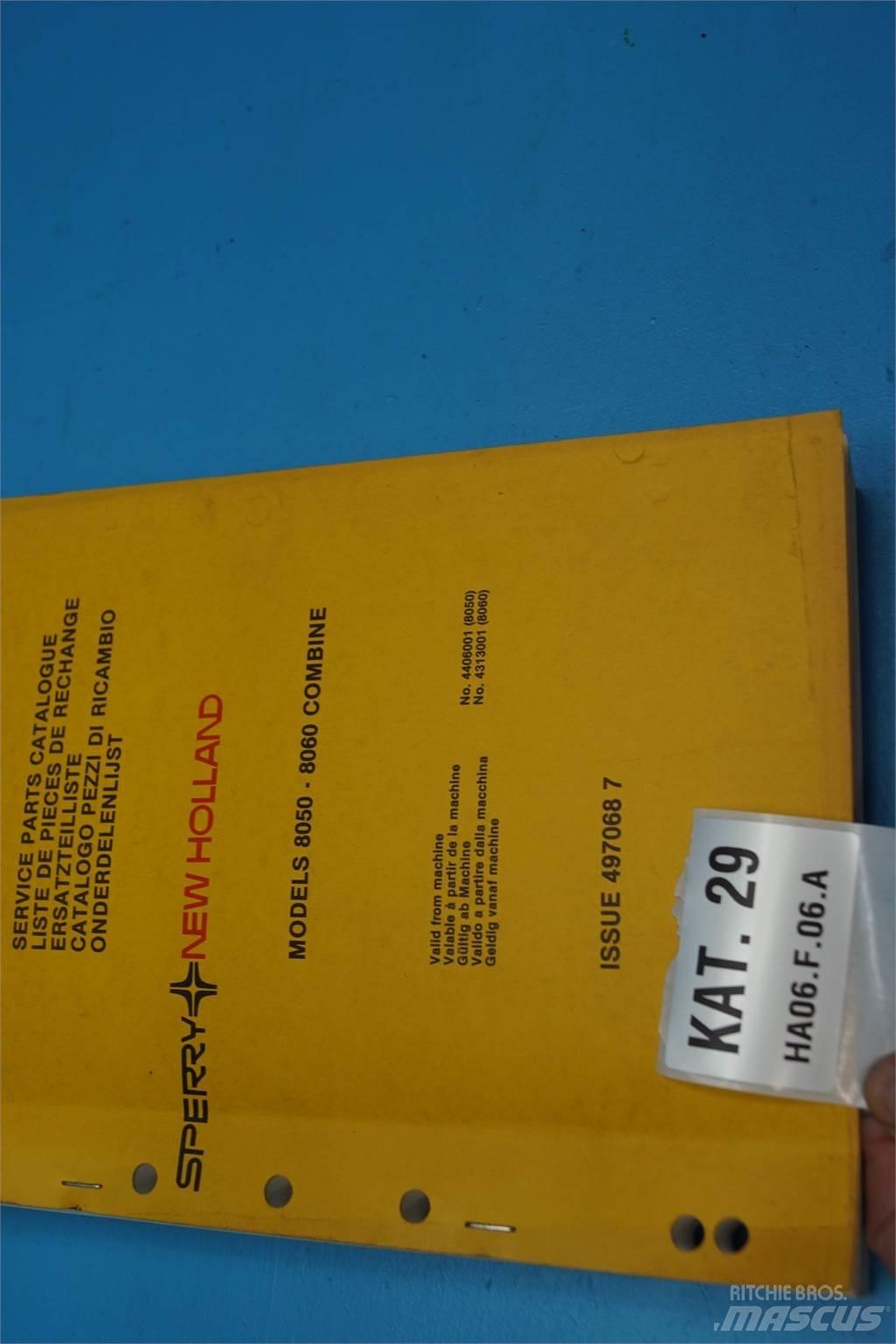 New Holland 8050 Maszyny rolnicze - Inne