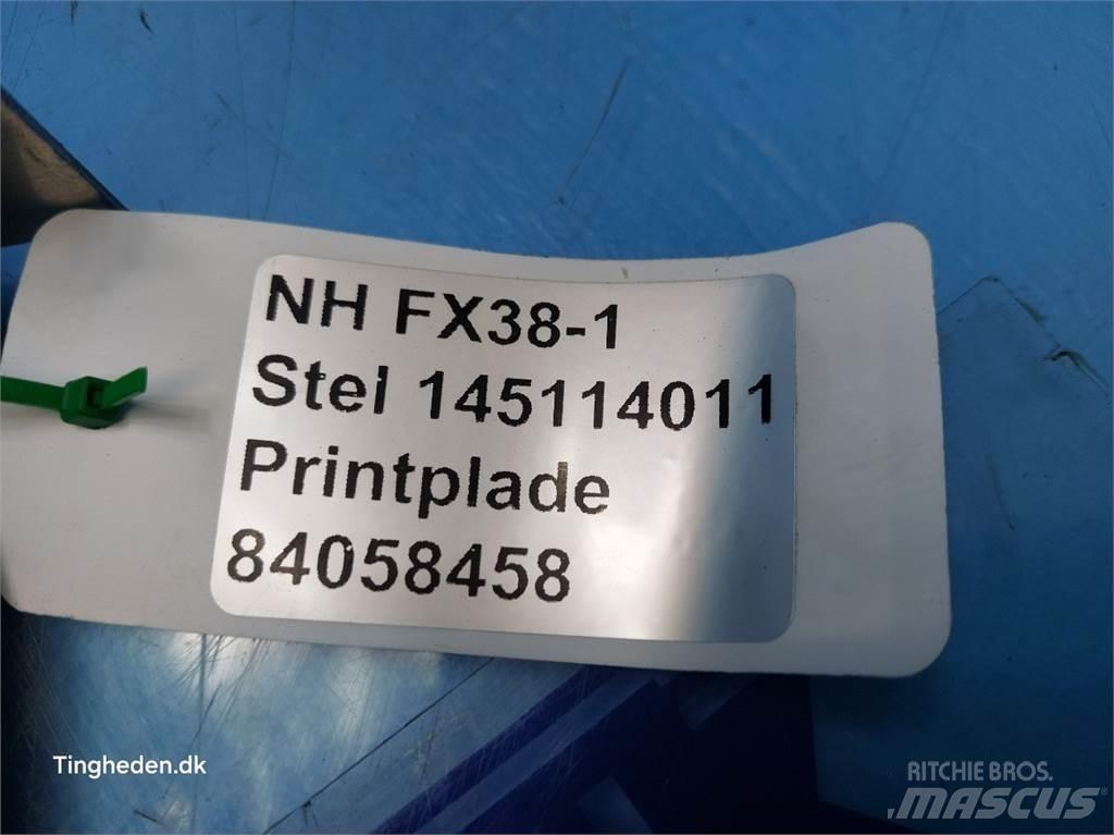 New Holland FX38 Osprzęt do słomy