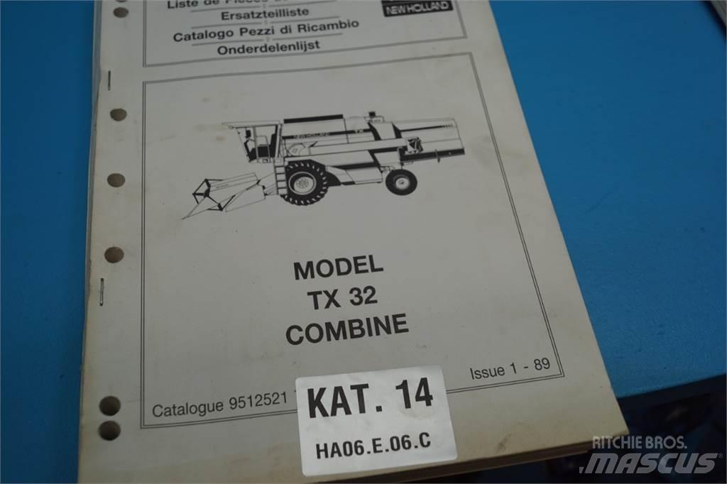 New Holland TX32 Maszyny rolnicze - Inne