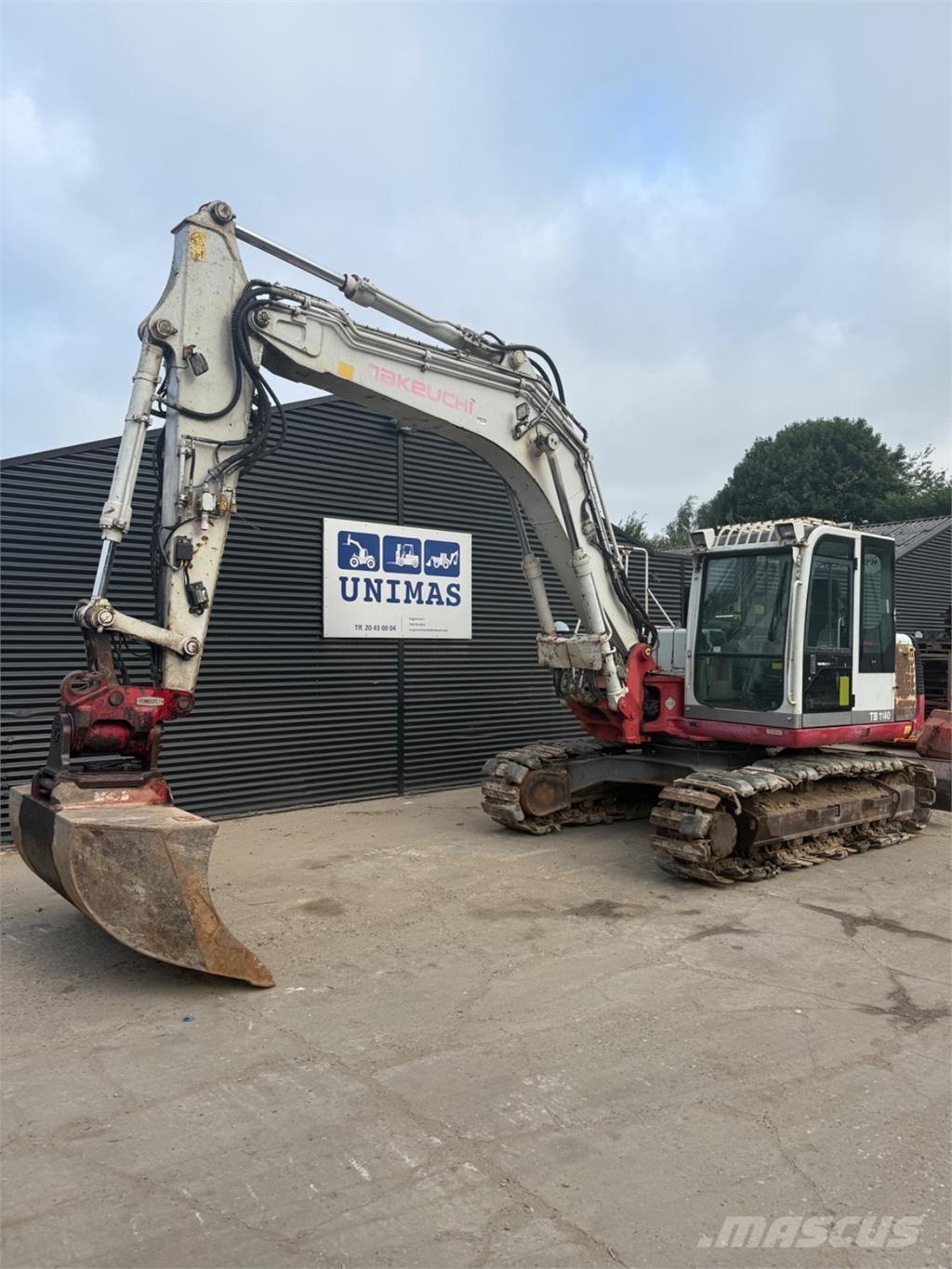 Takeuchi TB1140 Koparki gąsienicowe