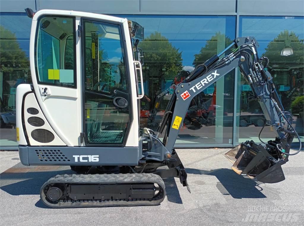 Terex tc16 Minikoparki
