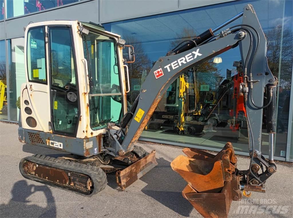 Terex tc20 Minikoparki