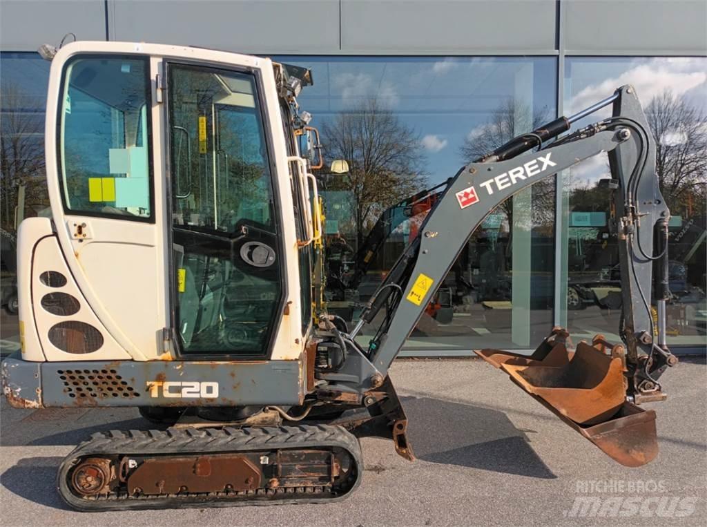 Terex tc20 Minikoparki