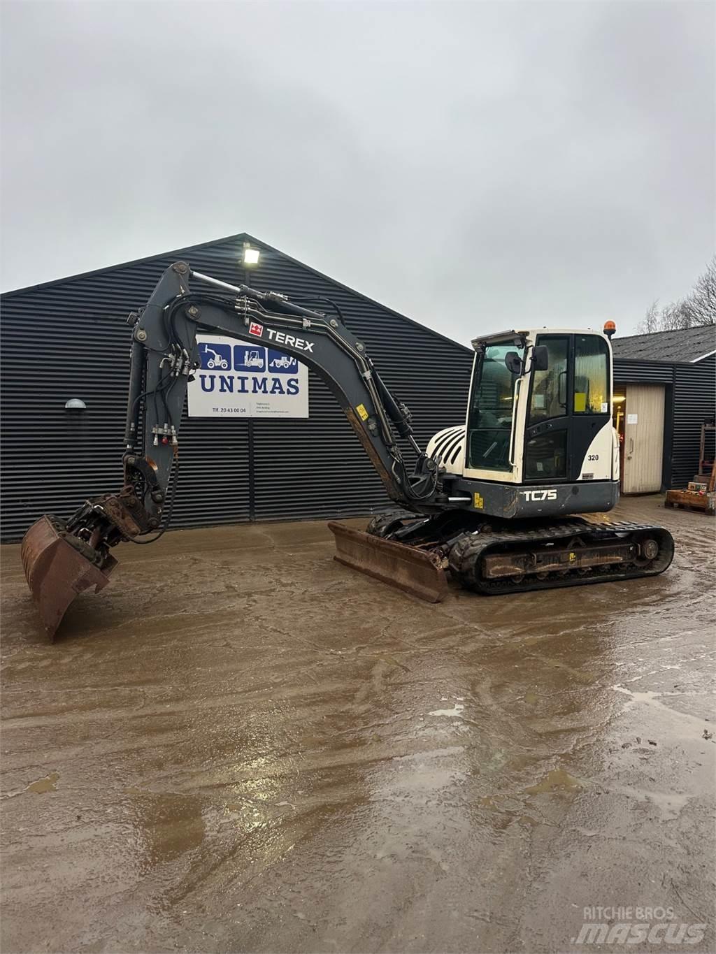 Terex TC75 Koparki gąsienicowe