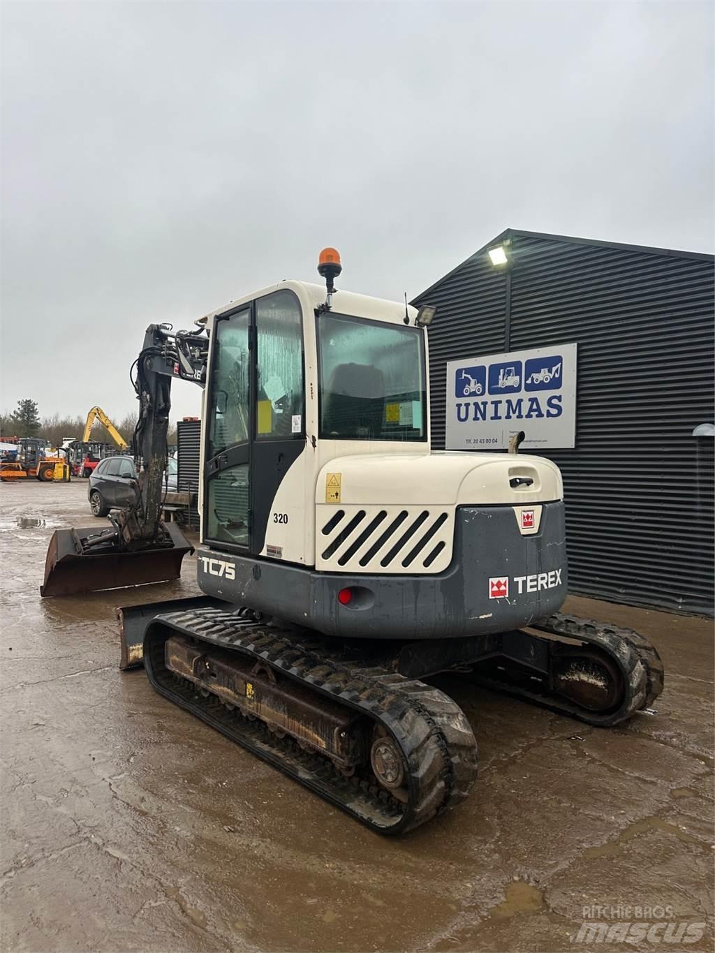 Terex TC75 Koparki gąsienicowe