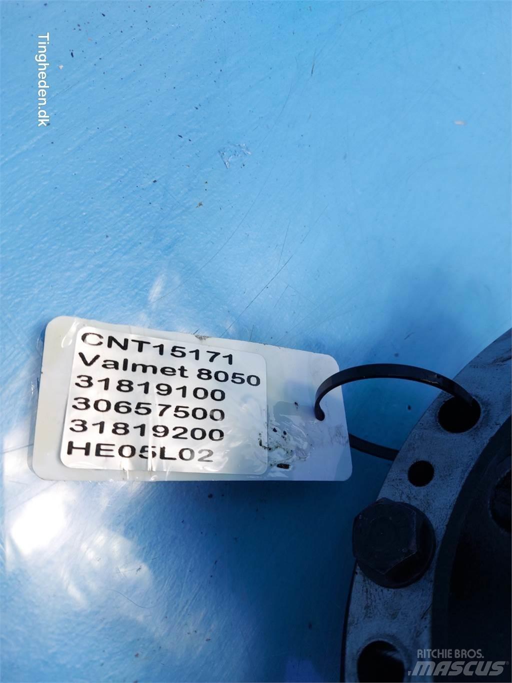 Valmet 8050 Przekładnie