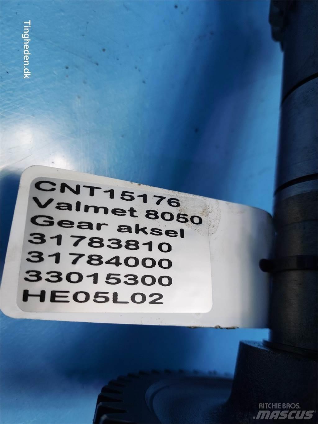 Valmet 8050 Przekładnie