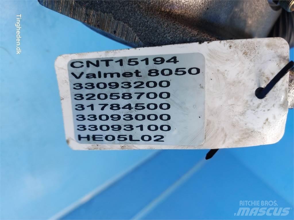 Valmet 8050 Przekładnie