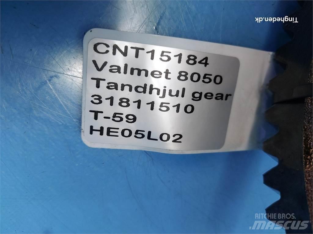 Valmet 8050 Przekładnie